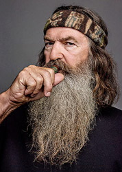 Phil Robertson from the TV show Duck Dynasty